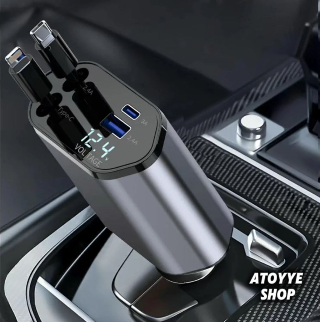 Retractable Fast Car Charger