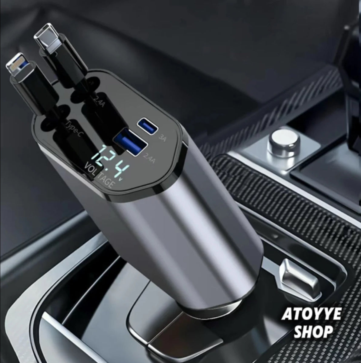 Retractable Fast Car Charger