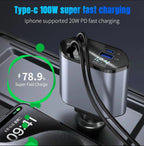 Retractable Fast Car Charger
