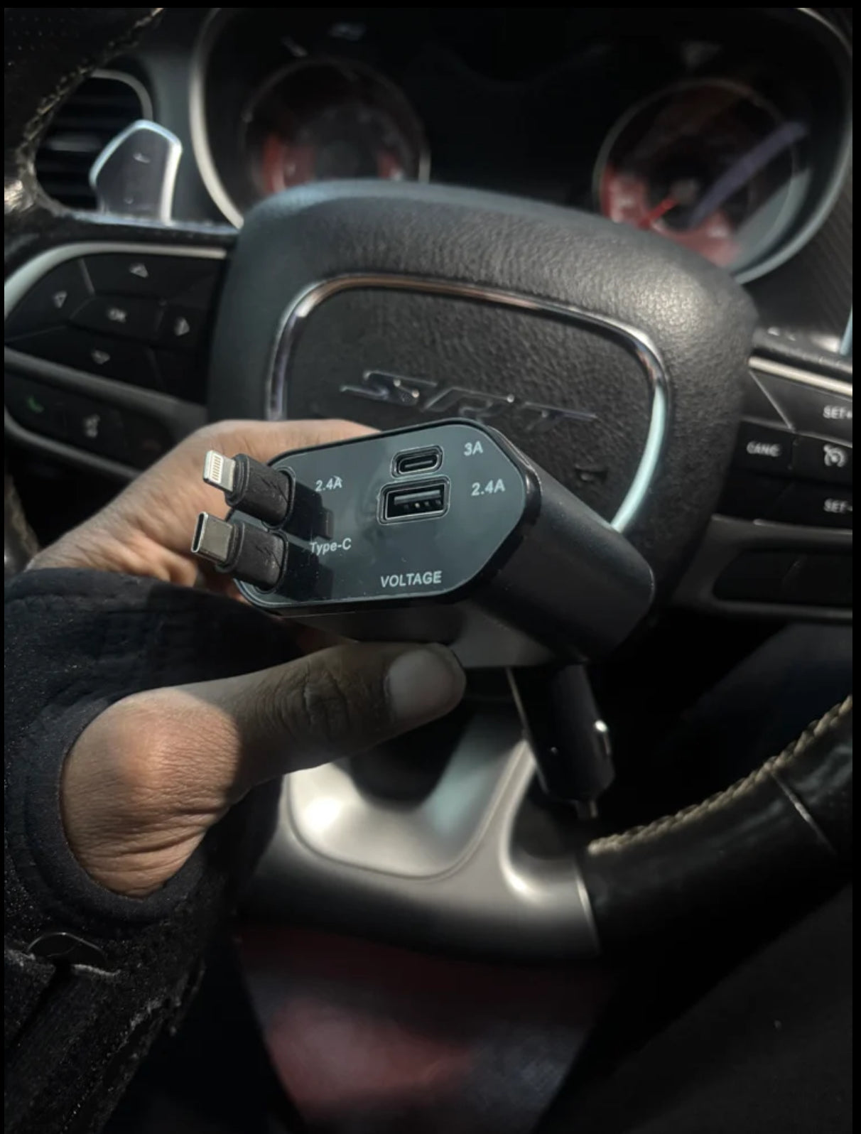 Retractable Fast Car Charger